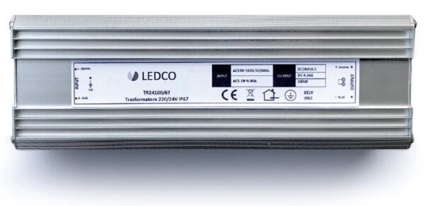 alimentatore led 100w per uso esterno
