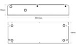 disegno tecnico descrizione dimensioni alimentatore led ledco tr-12150 150W 12V