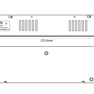 descrizione dimensioni alimentatore led 12V 250W ledco tr- 12250 e tr-24250