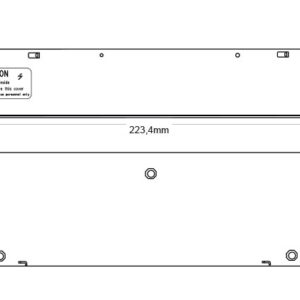 disegno tecnico descrizione dimensioni alimentatore led ledco tr12360 e tr24360 360W