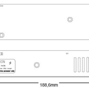 descrizione dimensioni alimentatore ledco tr48100 100w 48v
