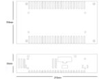 disegno tecnico descrizione dimensioni alimentatore ledco tr-48360 48v 360w