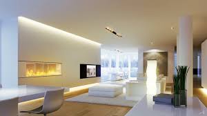 living illuminato con strisce led