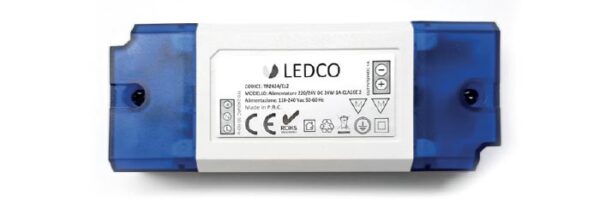 ledco alimentatore led 24W 24V uso interno