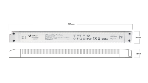 alimentatori slim per strisce LED