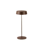 Lampada LED da tavolo COCKTAIL ricaricabile 2,2W 192lm 3000K IP54 in alluminio dimmerabile mm 120x295h - Intec