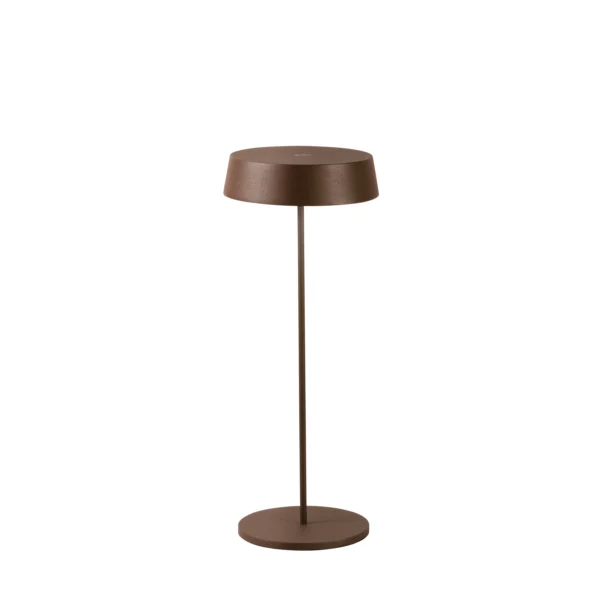 Lampada LED da tavolo COCKTAIL ricaricabile 2,2W 192lm 3000K IP54 in alluminio dimmerabile mm 120x295h - Intec - immagine 1