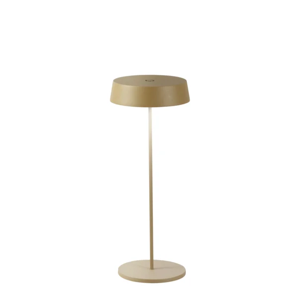 Lampada LED da tavolo COCKTAIL ricaricabile 2,2W 192lm 3000K IP54 in alluminio dimmerabile mm 120x295h - Intec - immagine 4
