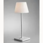 lampada led da tavolo ricaricabile jammin bianco intec