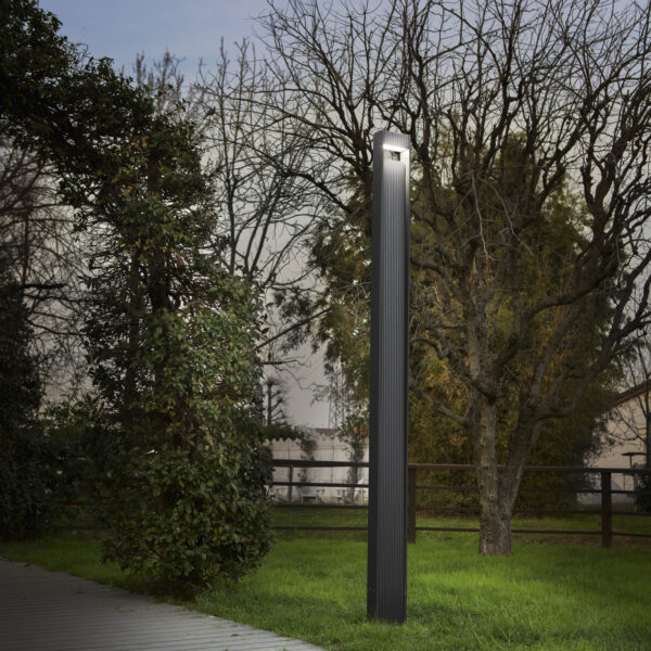 lampioncino led da giardino Lumina Intex 12W 80 cm