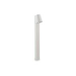 Paletto da giardino LED SINTESI in alluminio 6W 400lm IP44 Intec mm 120 x 625 h bianco