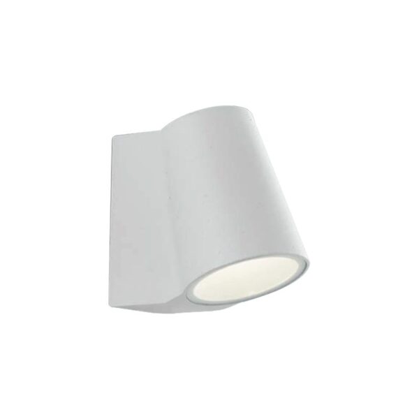 applique led da esterno sintesi intec bianco