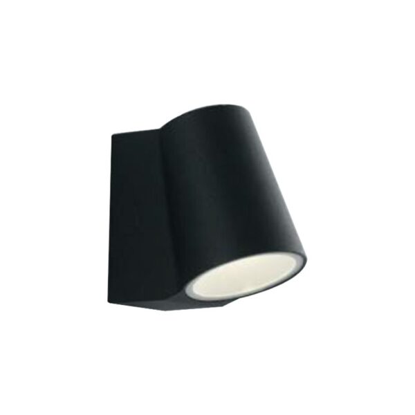 applique led da esterno sintesi intec nero