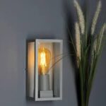 applique led mondrian intec grigio