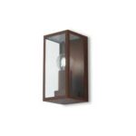 applique led mondrian intec marrone