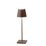 lampada led drink ricaricabile bronzo intec