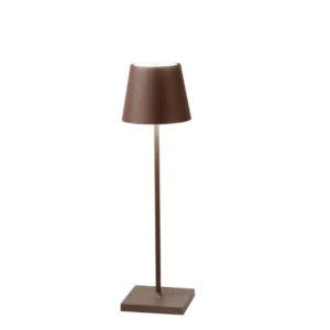 lampada led drink ricaricabile bronzo intec