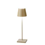 lampada led drink ricaricabile oro intec