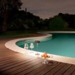 Lampada LED da tavolo COCKTAIL ricaricabile 2,2W 192lm 3000K IP54 in alluminio dimmerabile mm 120x295h - Intec - immagine 5