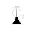 lampada-da-tavolo-led-orbit-intec-fan-europe dimensioni