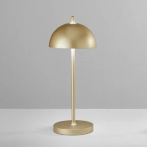 lampada da tavolo led party piccola lumetto intec oro
