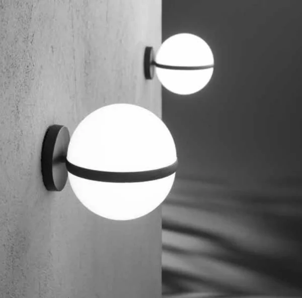 Applique Lanterna LED da esterno ORBIT in alluminio nero e acrilico 1xE27 max 60W Intec