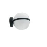 Applique Lanterna LED da esterno ORBIT in alluminio nero e acrilico 1xE27 max 60W Intec