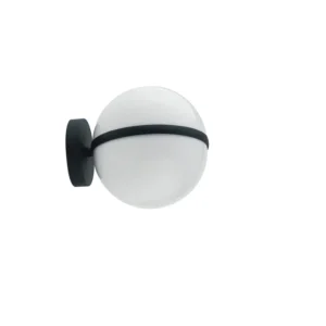 Applique Lanterna LED da esterno ORBIT in alluminio nero e acrilico 1xE27 max 60W Intec