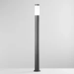 Paletto LED da giardino TOKYO in acciaio inox nero