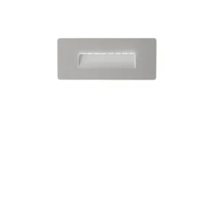 mascherina segnapassi incasso orizzontale stratos 506 grigio intec punto led