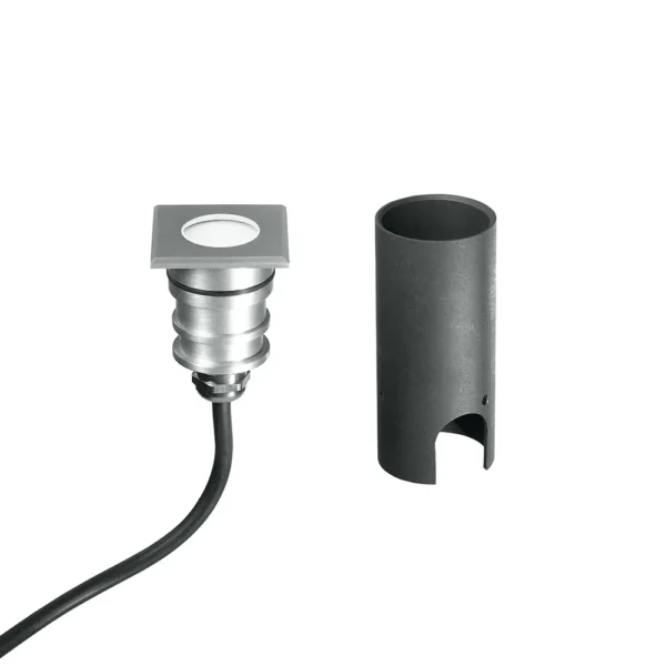 faretto led segnapassi impact intec 2W quadrato