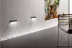 Segnapassi LED a parete SHELBY 170 da esterno 6W 670lm IP54 in alluminio antracite colore luce selezionabile - INTEC - immagine 3