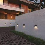 Segnapassi LED a parete STEPLIGHT da esterno 1W 95lm 4000K IP54 in termoplastica antracite rettangolare - INTEC - immagine 3