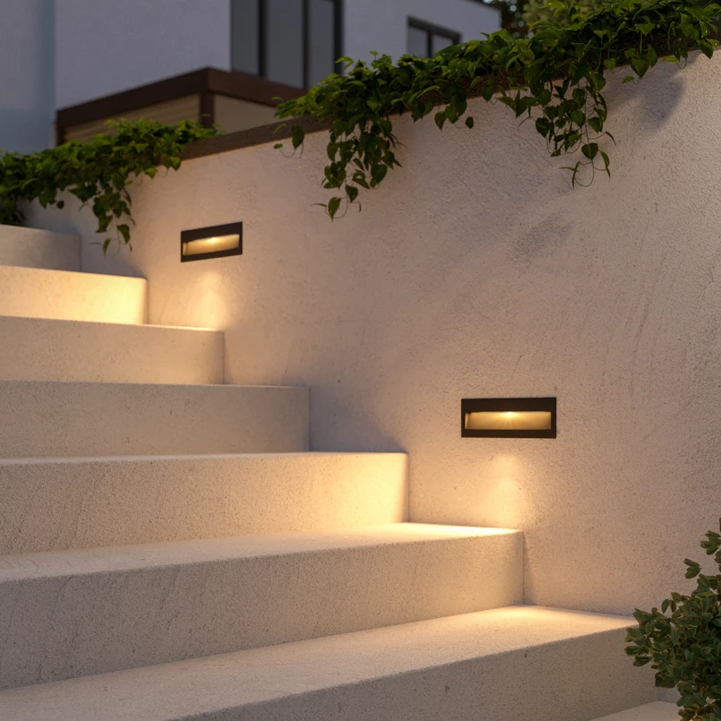 9969039 segnapassi led luce calda punto led