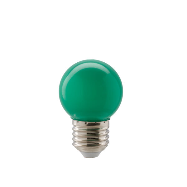 lampadina led e27 colorata 1W intec punto led