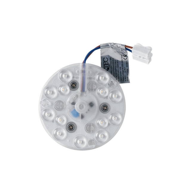modulo led circolare 8w raggio 12 intec fan europe punto led