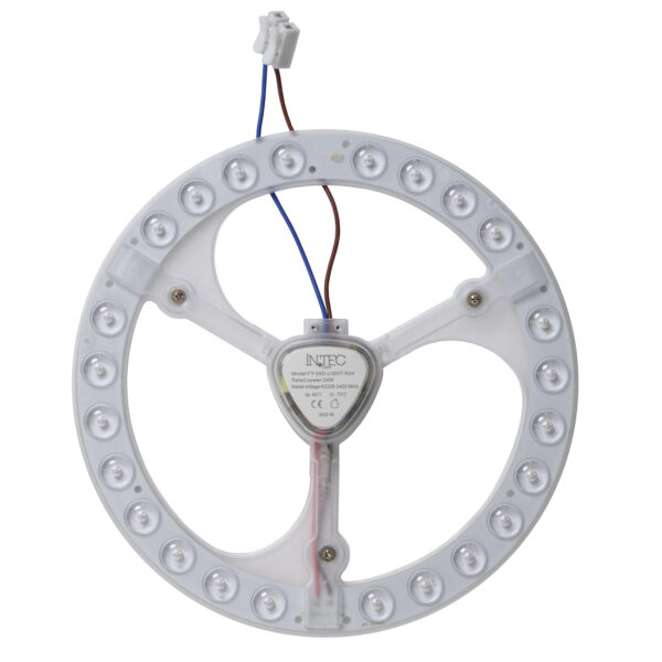 circolina led raggio 24 22w intecf fan europe punto led