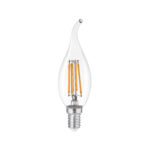 lampadina led 240v 3w candela intec fan europe punto led