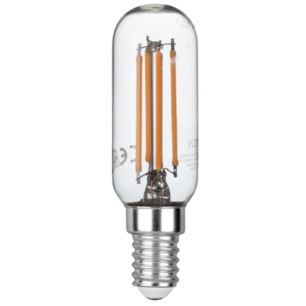 lampadina led e14 t25 4w 470lm intec fan europe punto led