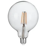 lampadine led e27 g125 8w dimmerabile intec punto led