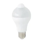 lampadina led e27 con sensore di movimento intec punto led