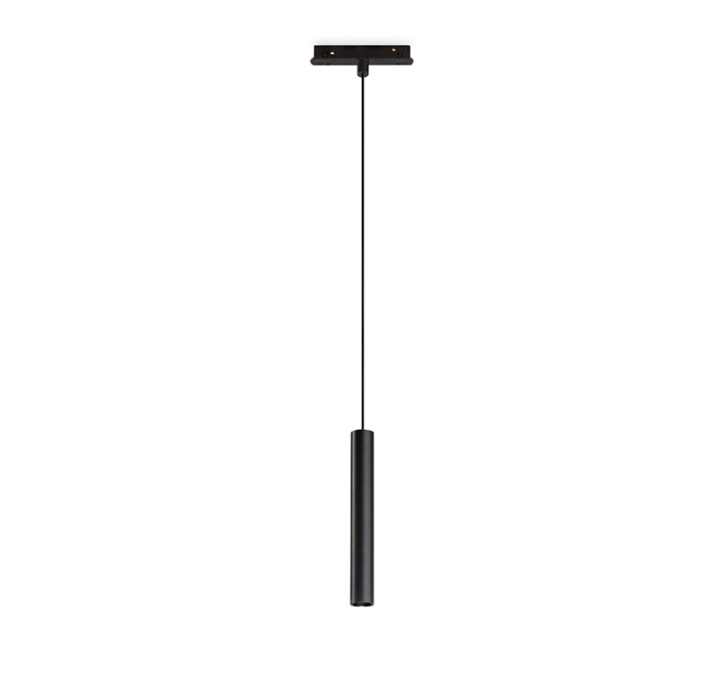 cilinro1 Sospensione cilindrica 200mm per binario Square - immagine 1
