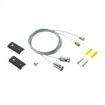 Kit sospensione per binario superficiale Square