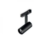 Faretto LED orientabile attacco curvo compatibile con binario Ring o connessione a C/U binario Square