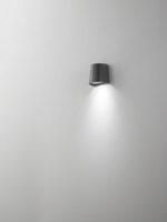 Applique curvo in PC/ABS per esterni 1XGU10 E-Sea Tazza Isyluce