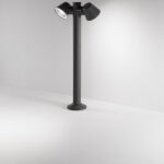 Paletto in PC/ABS per esterni 2XGU10 E-Sea Isyluce