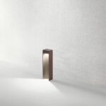 Paletto LED in alluminio pressofuso per esterni Aspen quadrato Isyluce