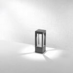 Paletto LED in alluminio pressofuso per esterni Varyo quadrato Isyluce