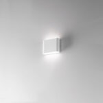 Applique biemissione in alluminio per esterni Wallet 12 W Isyluce