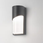 Applique in alluminio per esterni Section curvo 1XE27 Isyluce